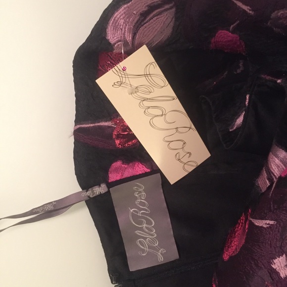 SOLD Lela Rose Tulip Fil Coupe A-line Dress - Picture 5 of 6